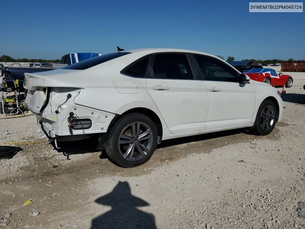 2023 Volkswagen Jetta Se VIN: 3VWEM7BU2PM045724 Lot: 48572045