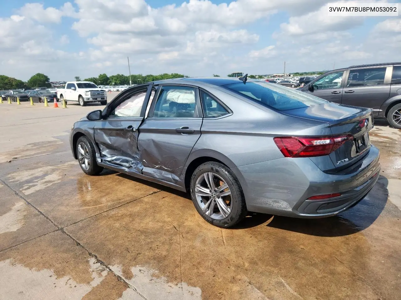 2023 Volkswagen Jetta Se VIN: 3VW7M7BU8PM053092 Lot: 58916545