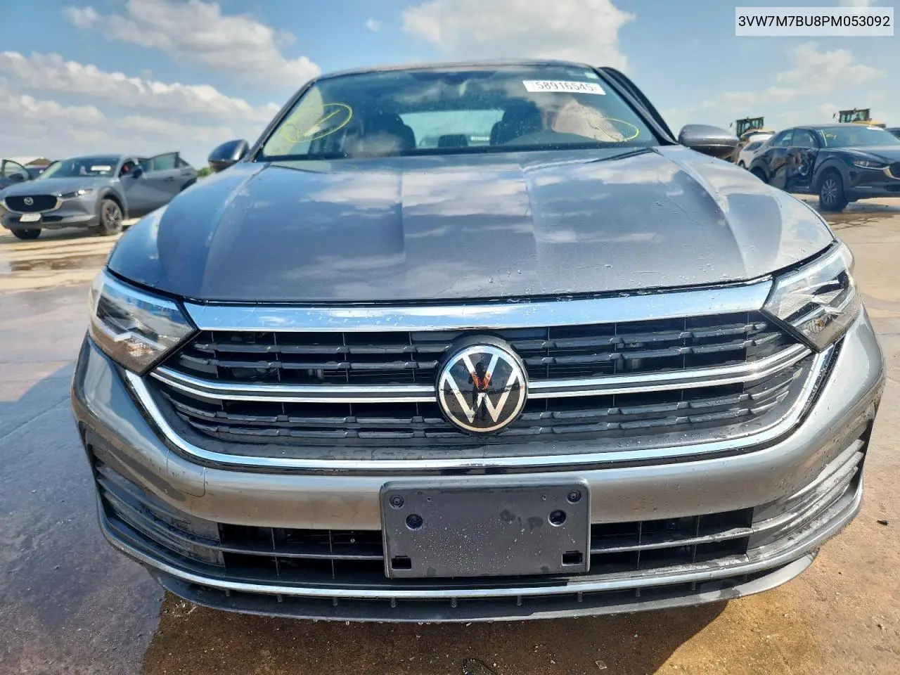 2023 Volkswagen Jetta Se VIN: 3VW7M7BU8PM053092 Lot: 58916545