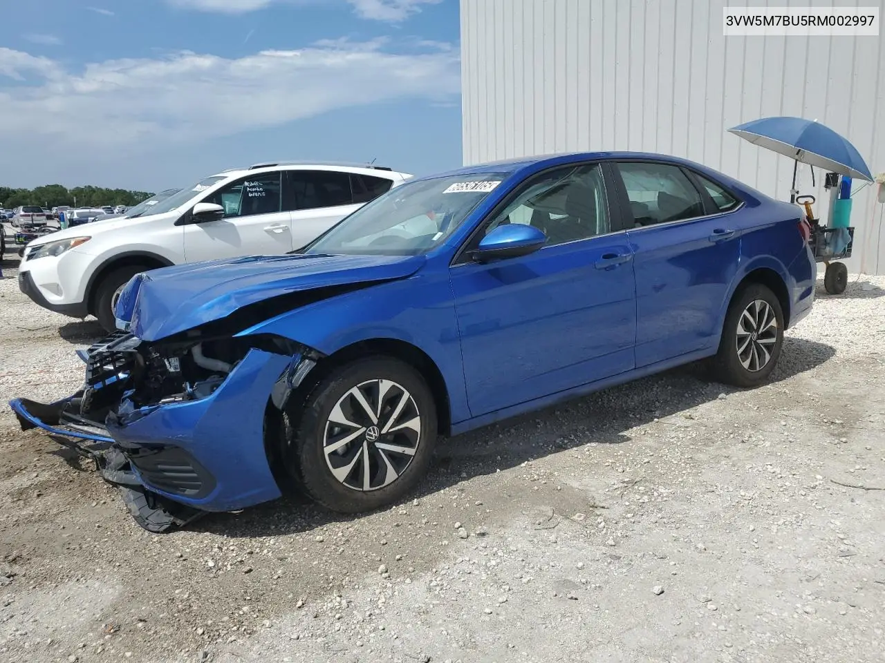 2024 Volkswagen Jetta S VIN: 3VW5M7BU5RM002997 Lot: 60536105