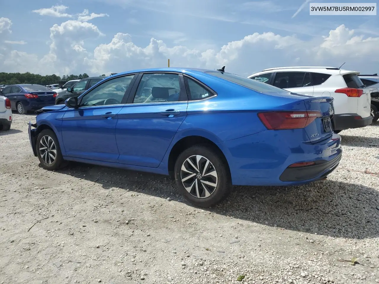 2024 Volkswagen Jetta S VIN: 3VW5M7BU5RM002997 Lot: 60536105