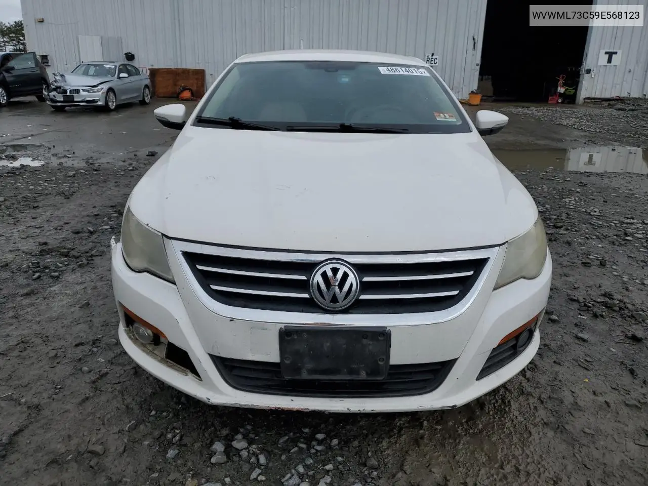 2009 Volkswagen Cc Sport VIN: WVWML73C59E568123 Lot: 48614015