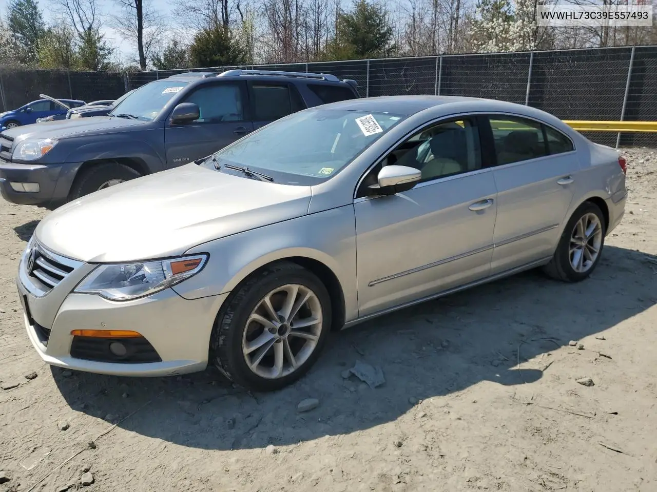 2009 Volkswagen Cc Luxury VIN: WVWHL73C39E557493 Lot: 50657935