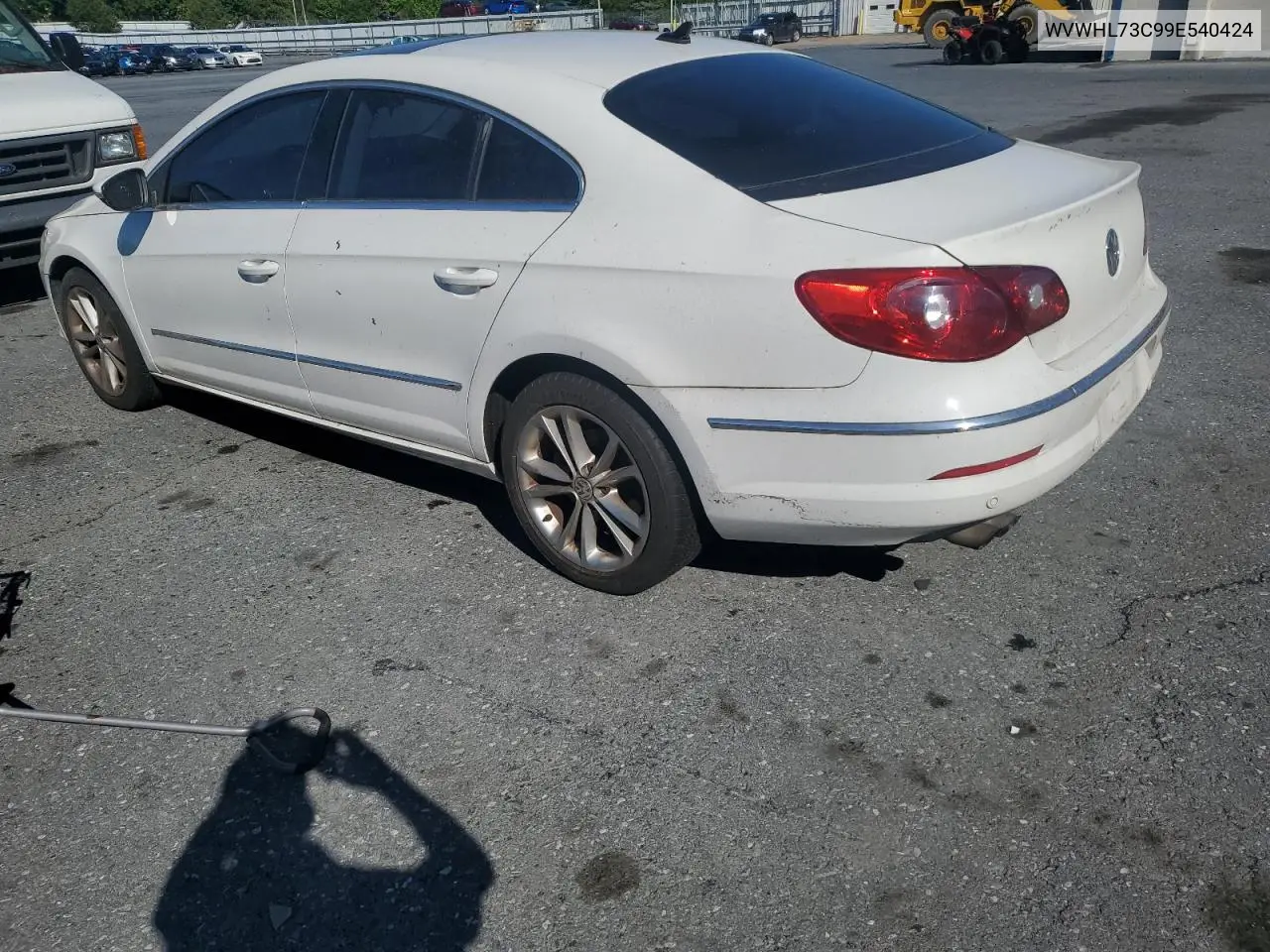 2009 Volkswagen Cc Luxury VIN: WVWHL73C99E540424 Lot: 56190335