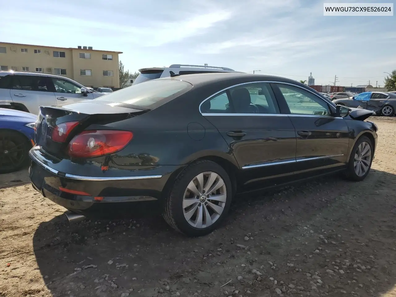 2009 Volkswagen Cc Vr6 4Motion VIN: WVWGU73CX9E526024 Lot: 80980873
