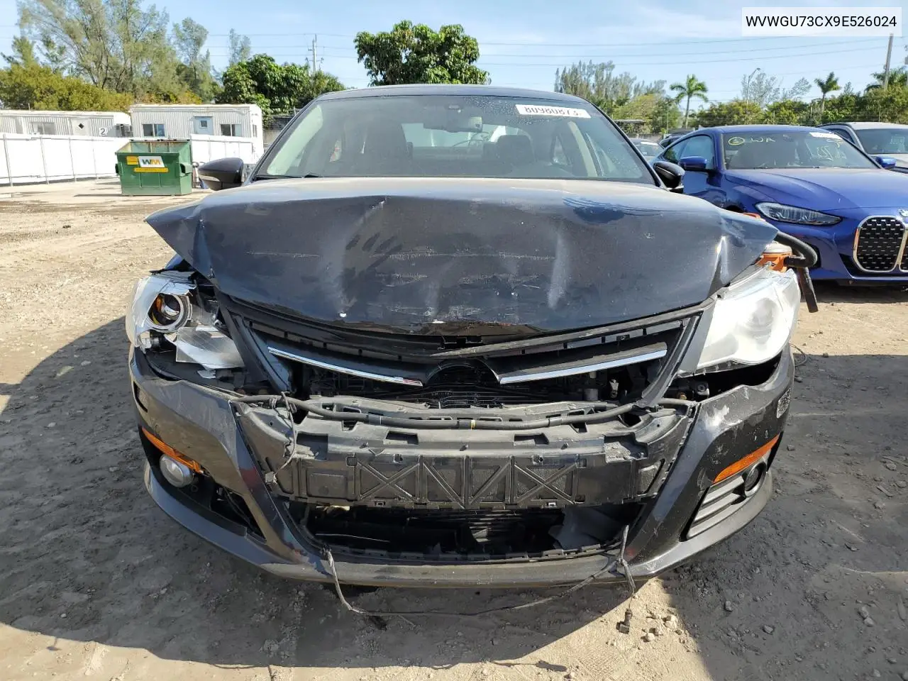2009 Volkswagen Cc Vr6 4Motion VIN: WVWGU73CX9E526024 Lot: 80980873