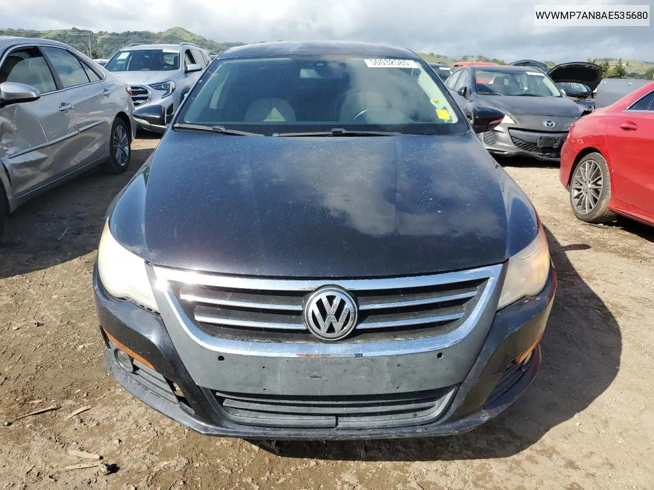2010 Volkswagen Cc Sport VIN: WVWMP7AN8AE535680 Lot: 50032585