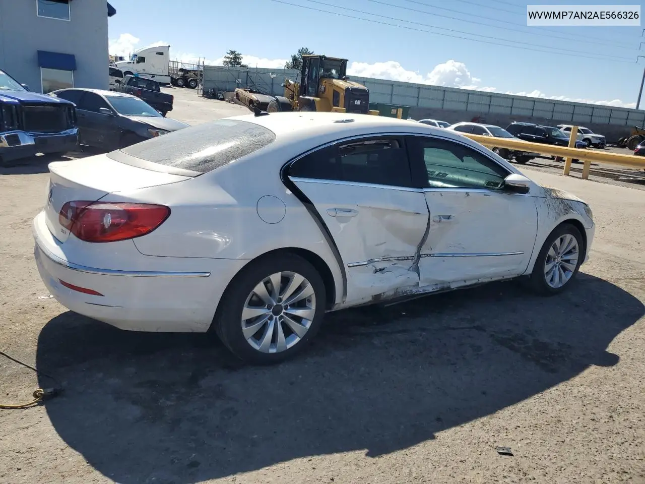 2010 Volkswagen Cc Sport VIN: WVWMP7AN2AE566326 Lot: 55414605