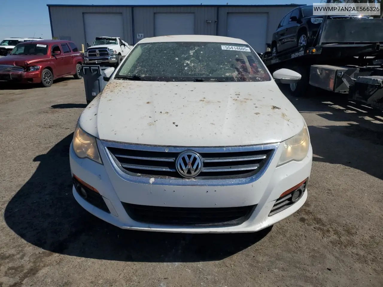 2010 Volkswagen Cc Sport VIN: WVWMP7AN2AE566326 Lot: 55414605