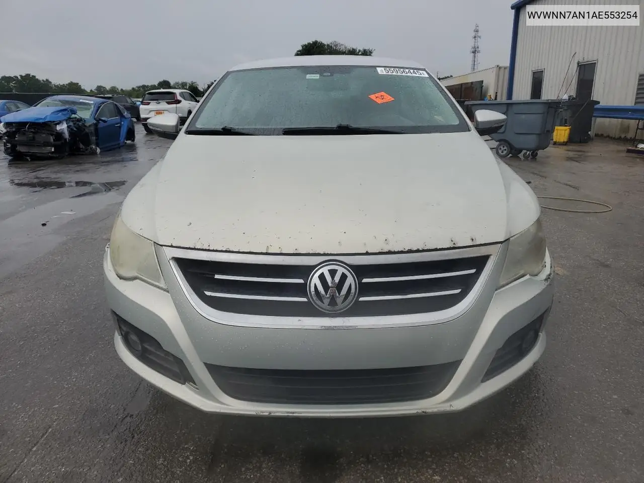 2010 Volkswagen Cc Sport VIN: WVWNN7AN1AE553254 Lot: 55956445