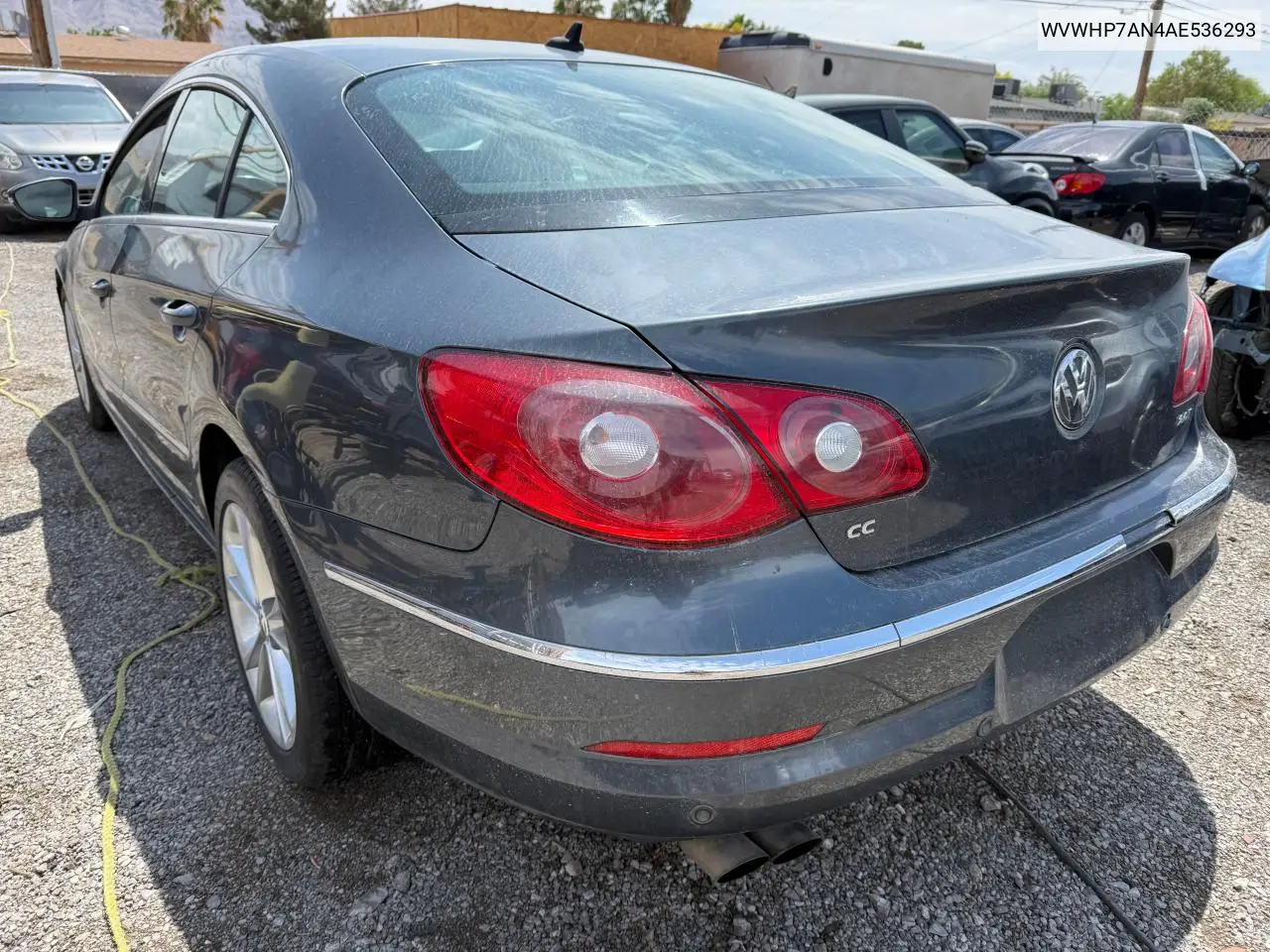 2010 Volkswagen Cc Luxury VIN: WVWHP7AN4AE536293 Lot: 56589795