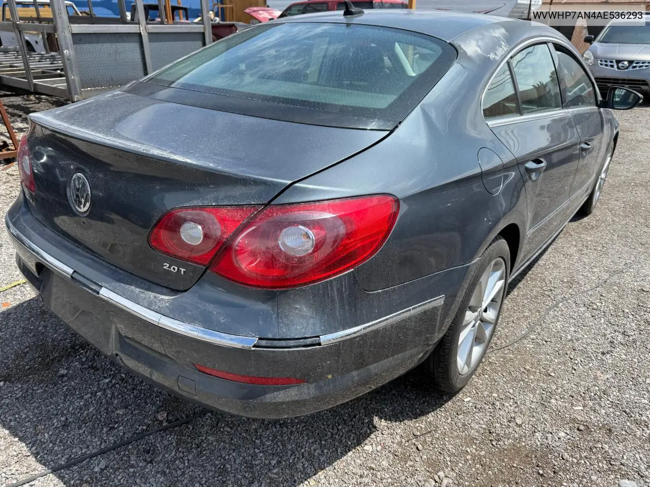 2010 Volkswagen Cc Luxury VIN: WVWHP7AN4AE536293 Lot: 56589795