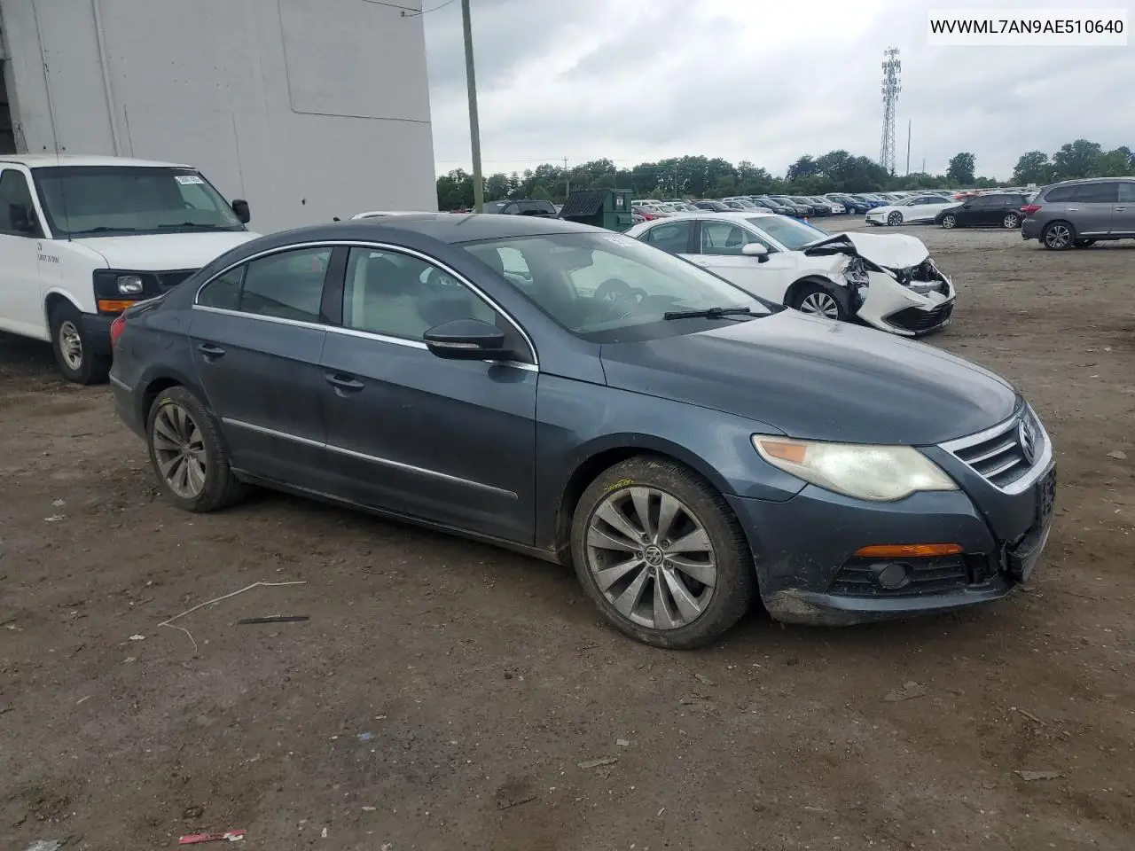 2010 Volkswagen Cc Sport VIN: WVWML7AN9AE510640 Lot: 56782525