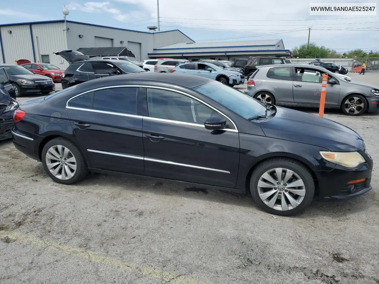 2010 Volkswagen Cc Sport VIN: WVWML9AN0AE525247 Lot: 58101195