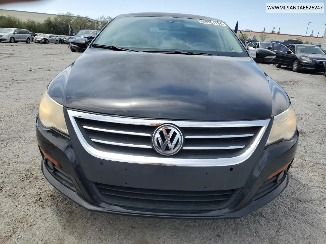 2010 Volkswagen Cc Sport VIN: WVWML9AN0AE525247 Lot: 58101195