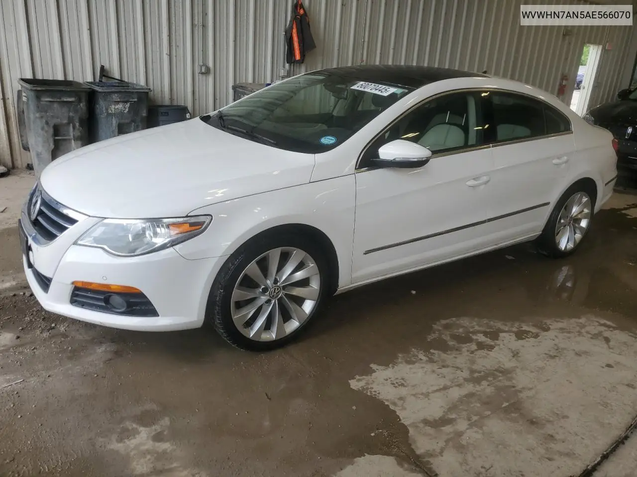 2010 Volkswagen Cc Luxury VIN: WVWHN7AN5AE566070 Lot: 60070445