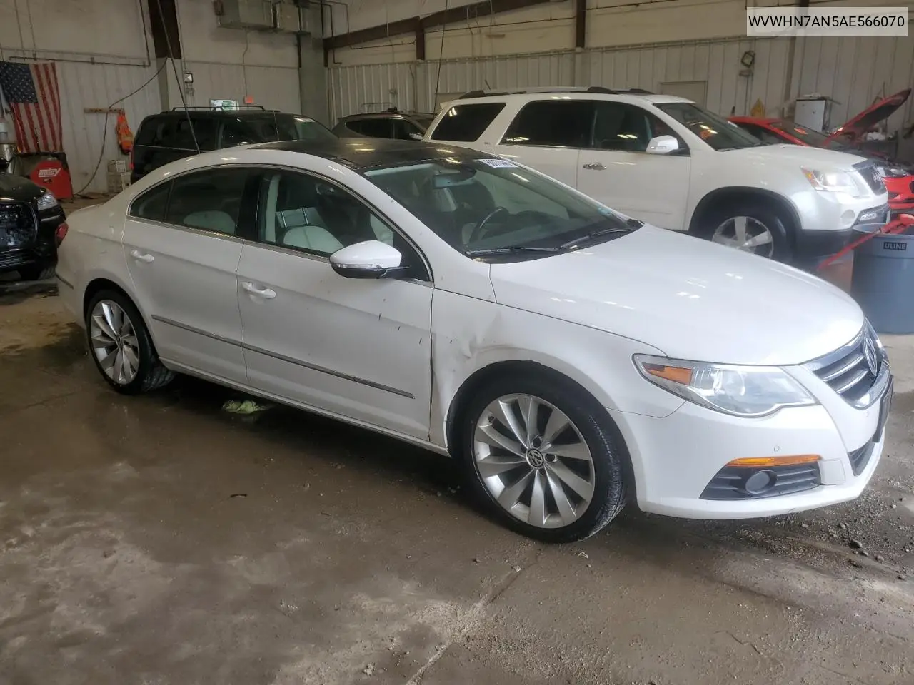 2010 Volkswagen Cc Luxury VIN: WVWHN7AN5AE566070 Lot: 60070445