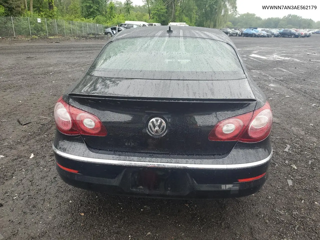 2010 Volkswagen Cc Sport VIN: WVWNN7AN3AE562179 Lot: 60841215