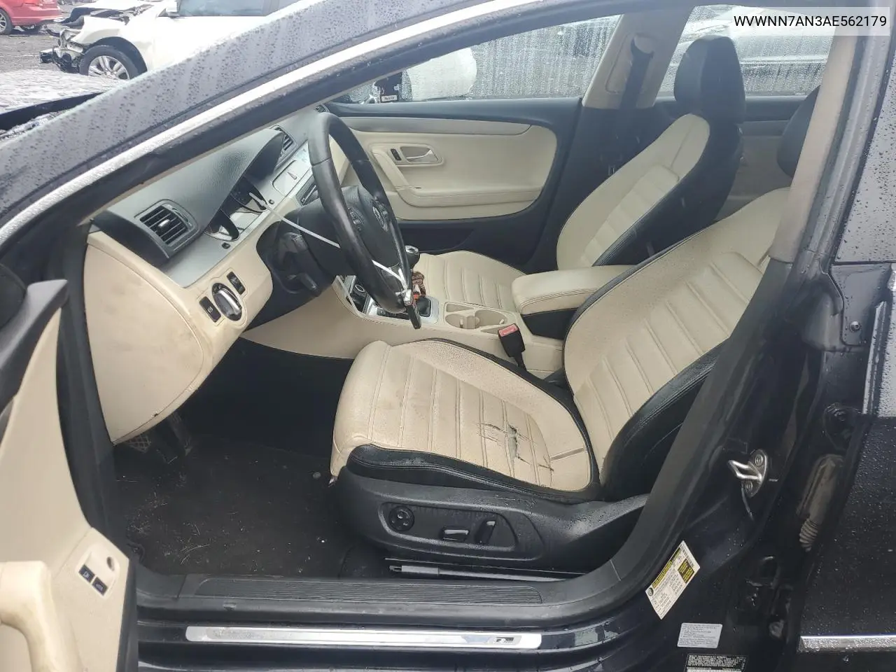 2010 Volkswagen Cc Sport VIN: WVWNN7AN3AE562179 Lot: 60841215