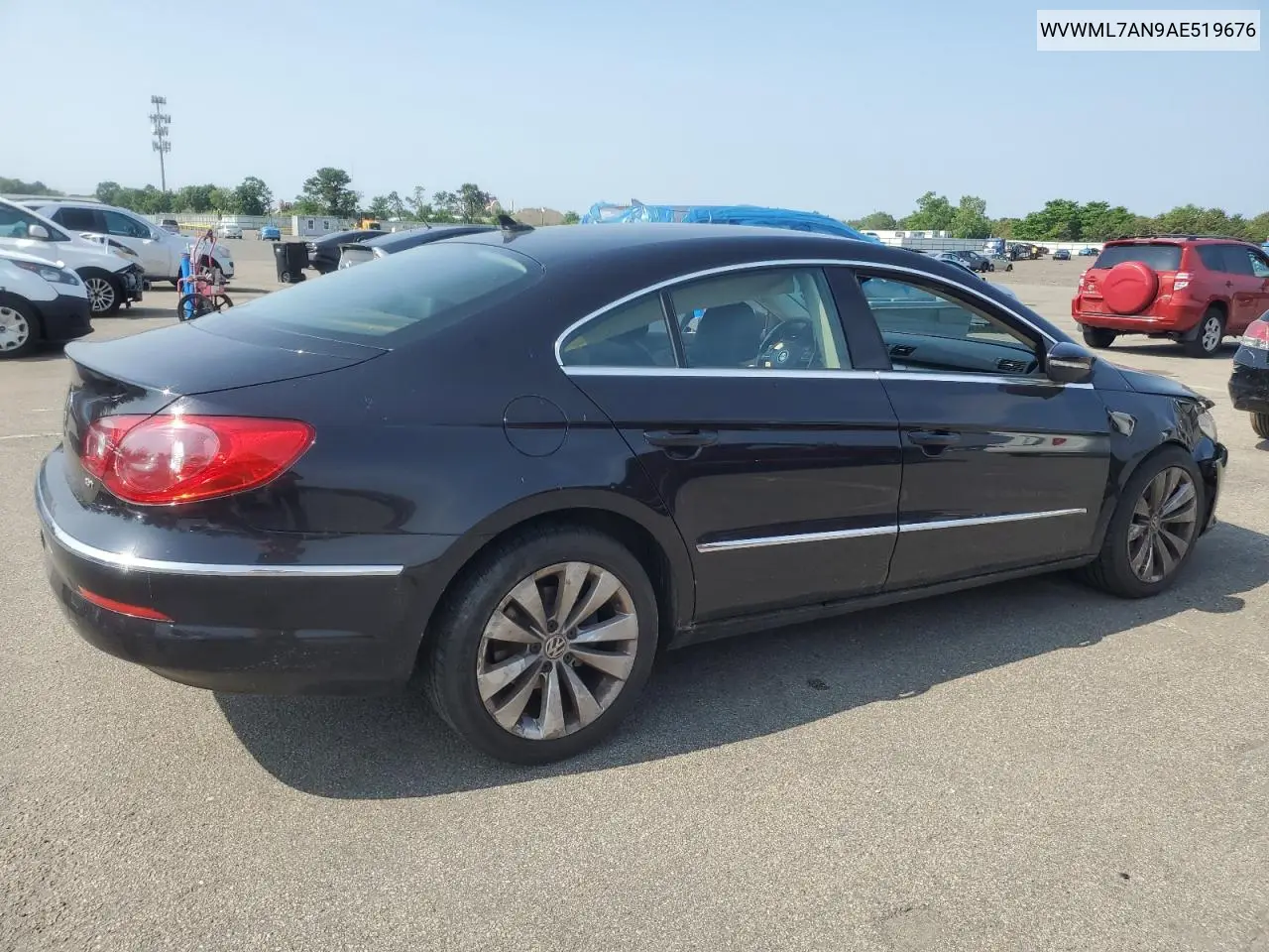 2010 Volkswagen Cc Sport VIN: WVWML7AN9AE519676 Lot: 61625725