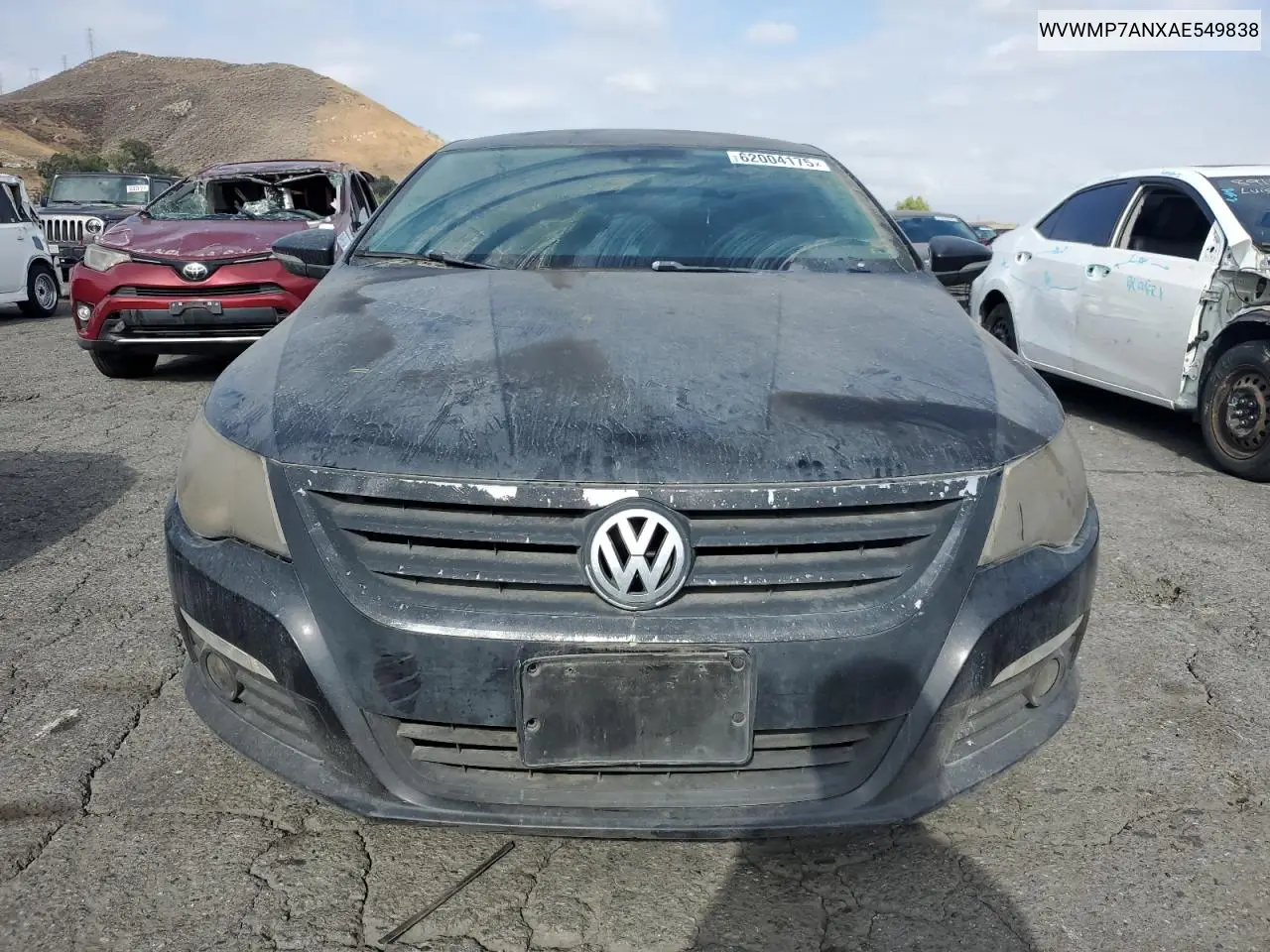 2010 Volkswagen Cc Luxury VIN: WVWMP7ANXAE549838 Lot: 62004175