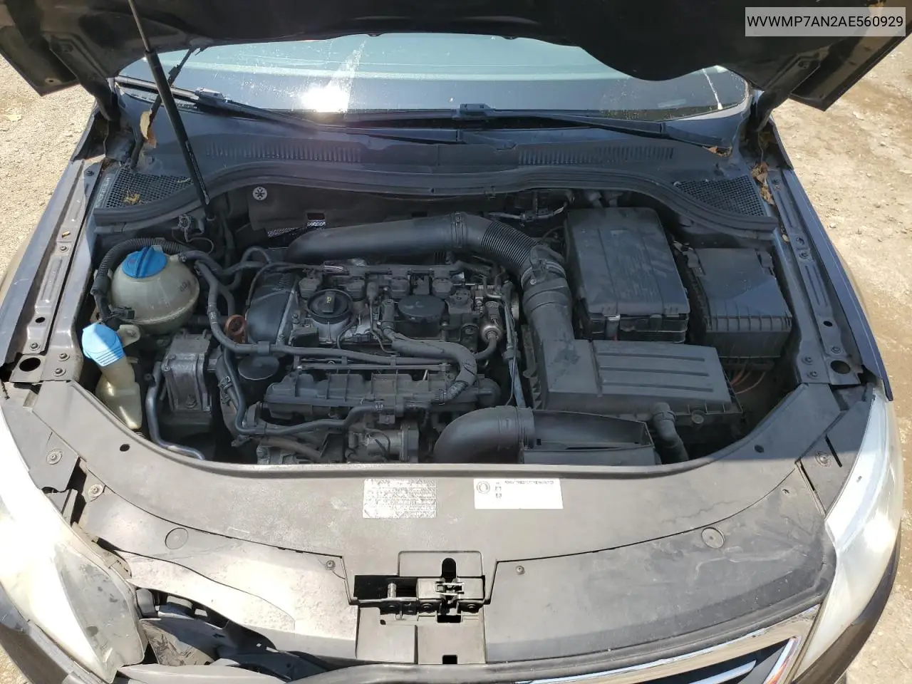 2010 Volkswagen Cc Sport VIN: WVWMP7AN2AE560929 Lot: 62086645