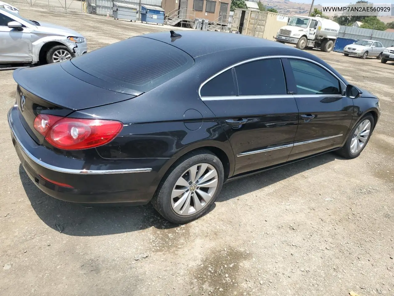 2010 Volkswagen Cc Sport VIN: WVWMP7AN2AE560929 Lot: 62086645