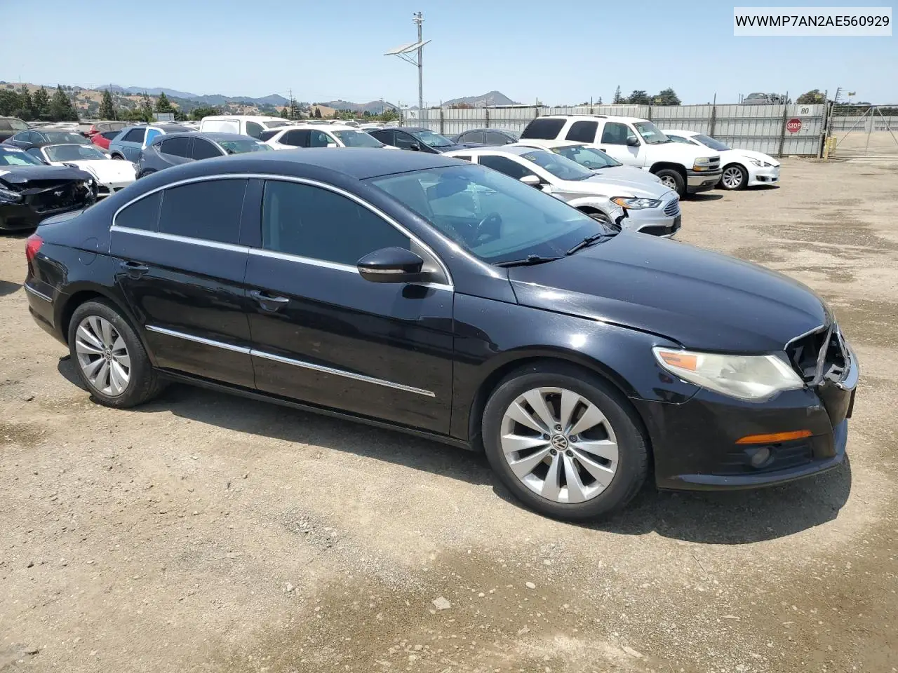 2010 Volkswagen Cc Sport VIN: WVWMP7AN2AE560929 Lot: 62086645