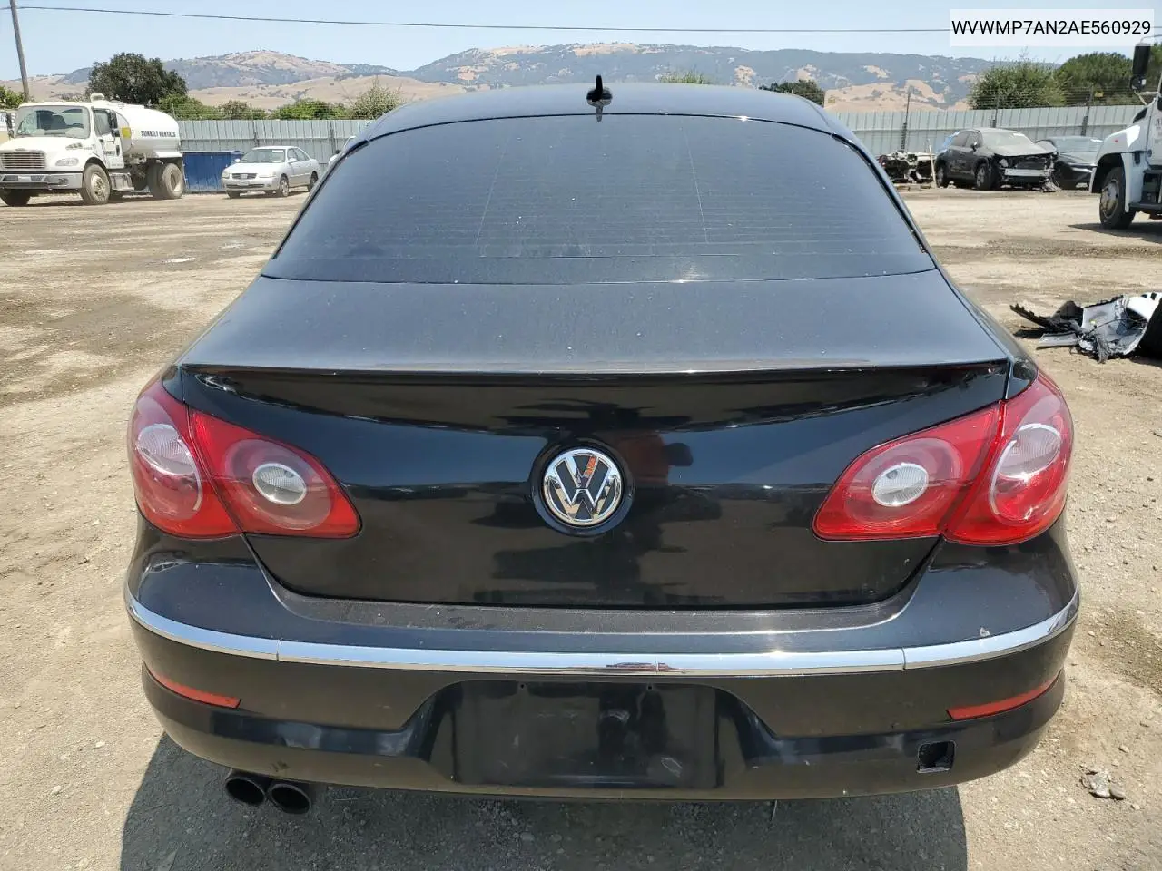 2010 Volkswagen Cc Sport VIN: WVWMP7AN2AE560929 Lot: 62086645
