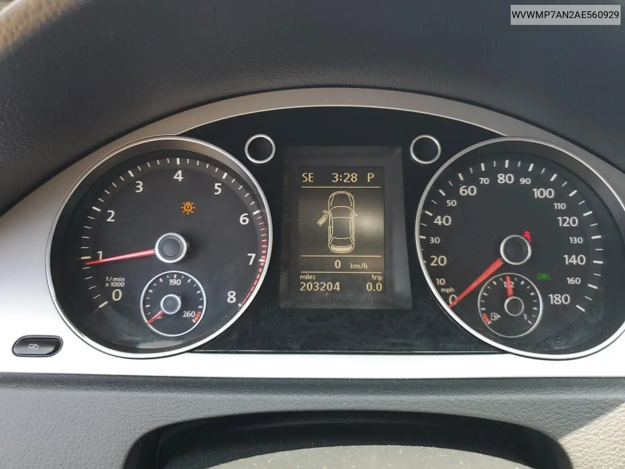 2010 Volkswagen Cc Sport VIN: WVWMP7AN2AE560929 Lot: 62086645