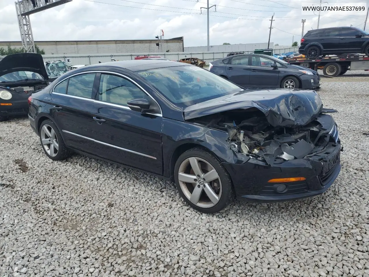 2010 Volkswagen Cc Vr6 4Motion VIN: WVWGU7AN9AE537699 Lot: 62366395