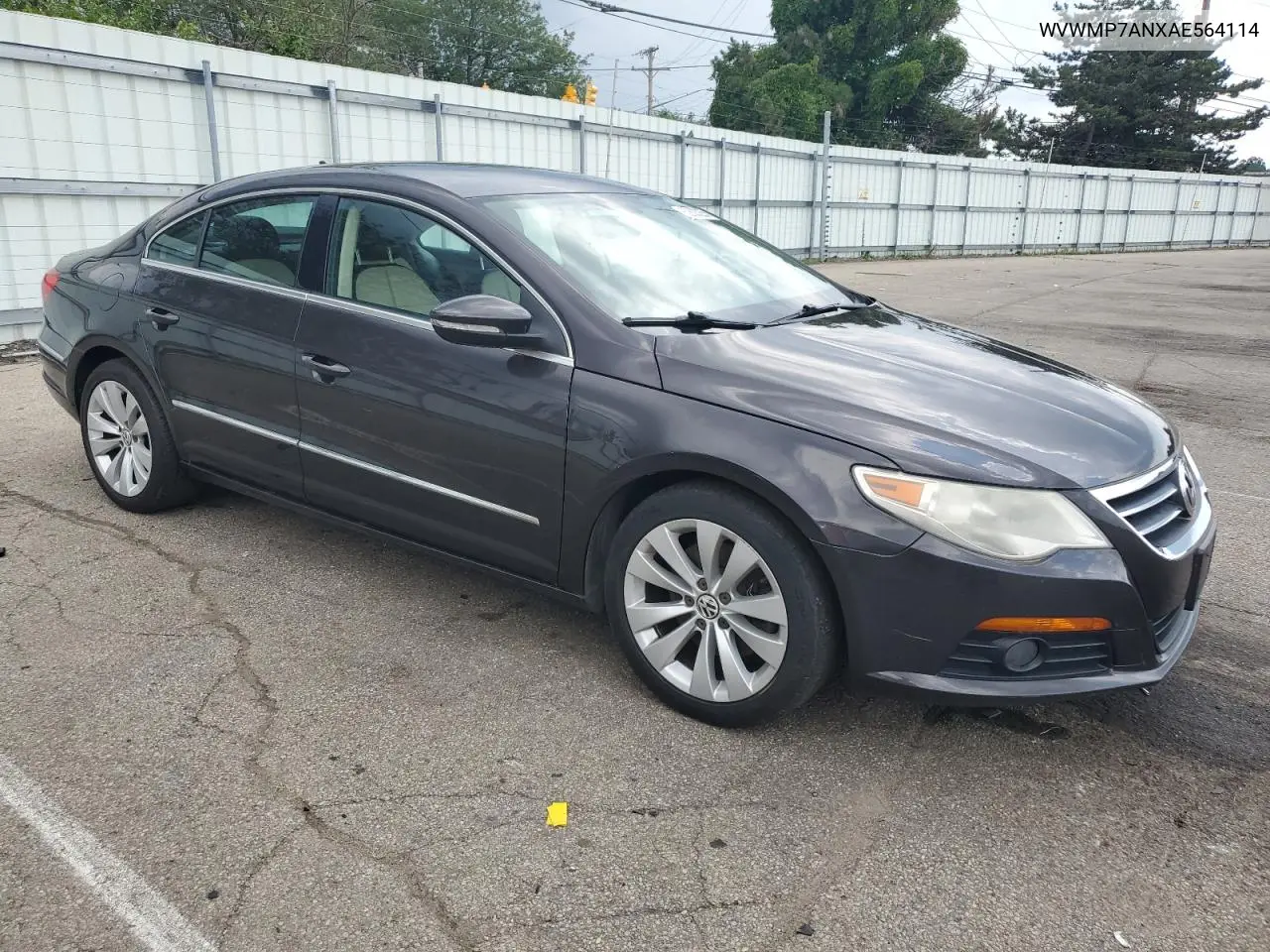 2010 Volkswagen Cc Sport VIN: WVWMP7ANXAE564114 Lot: 62803255