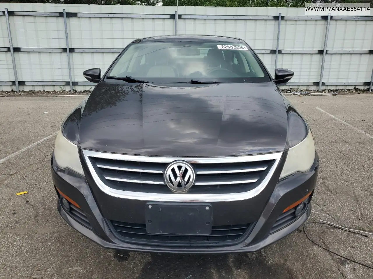 2010 Volkswagen Cc Sport VIN: WVWMP7ANXAE564114 Lot: 62803255