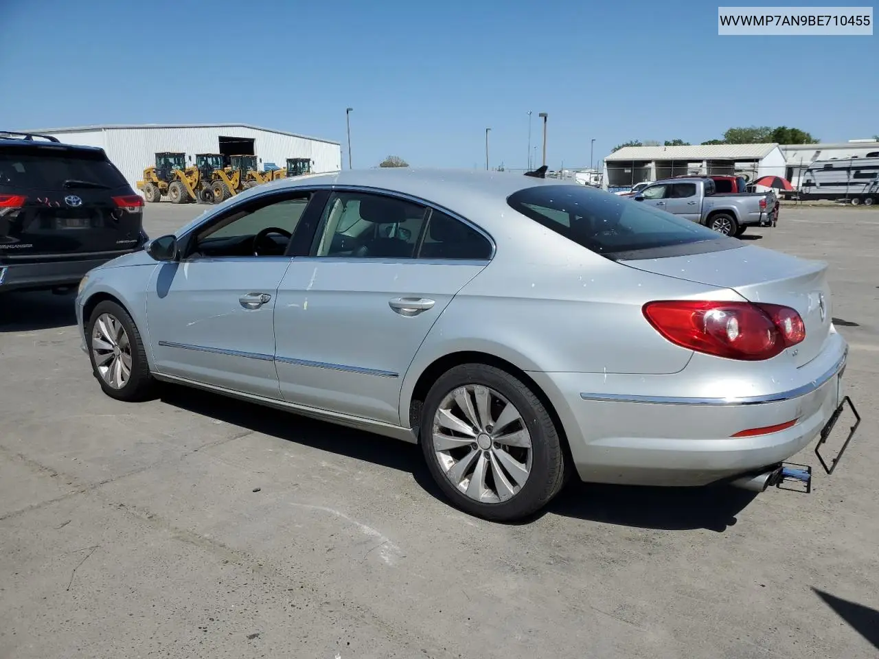 2011 Volkswagen Cc Sport VIN: WVWMP7AN9BE710455 Lot: 52455975