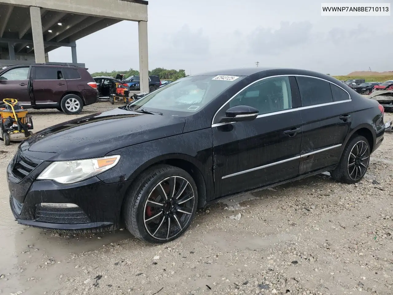 2011 Volkswagen Cc Sport VIN: WVWNP7AN8BE710113 Lot: 62943125