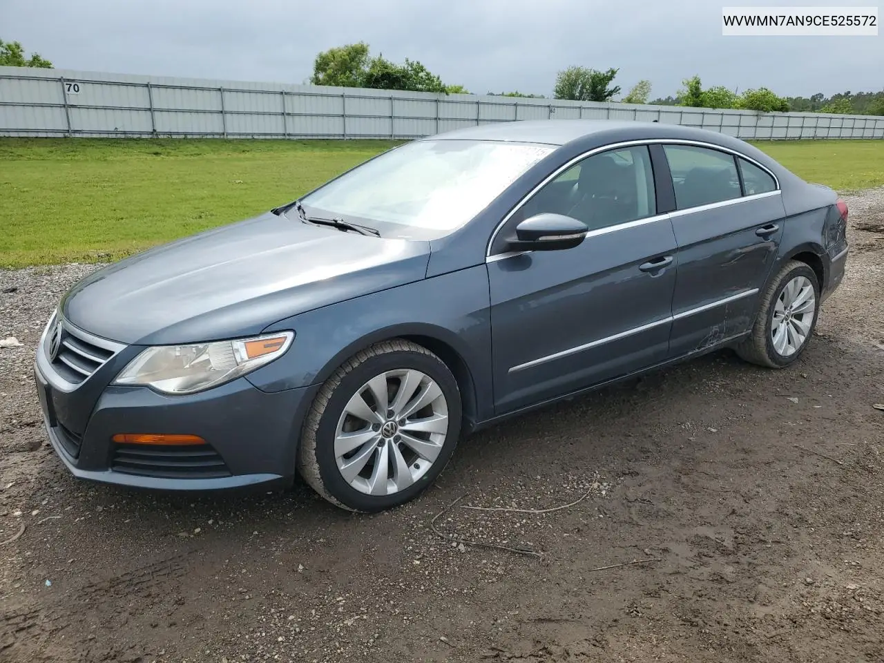 2012 Volkswagen Cc Sport VIN: WVWMN7AN9CE525572 Lot: 55564215