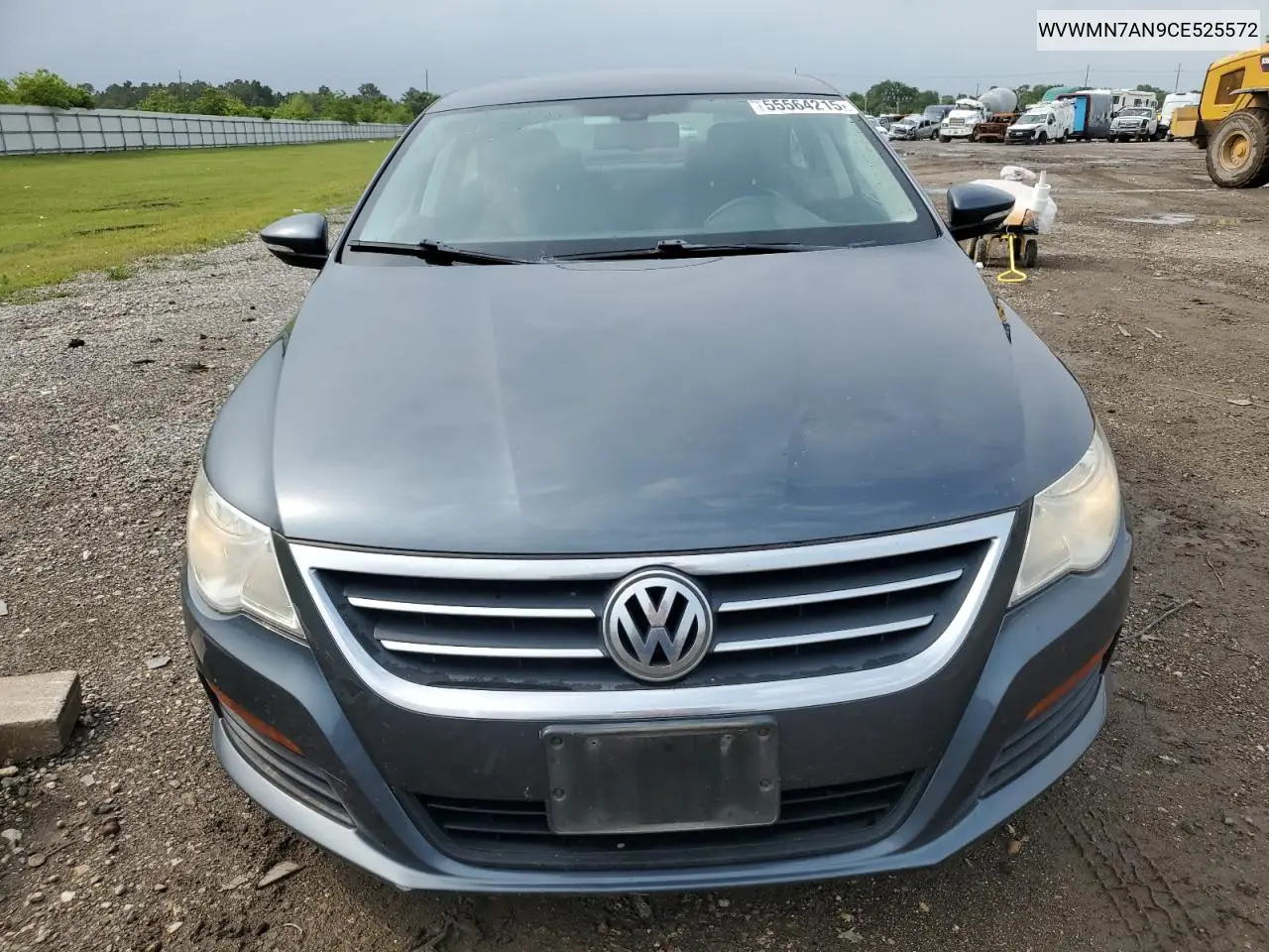 2012 Volkswagen Cc Sport VIN: WVWMN7AN9CE525572 Lot: 55564215