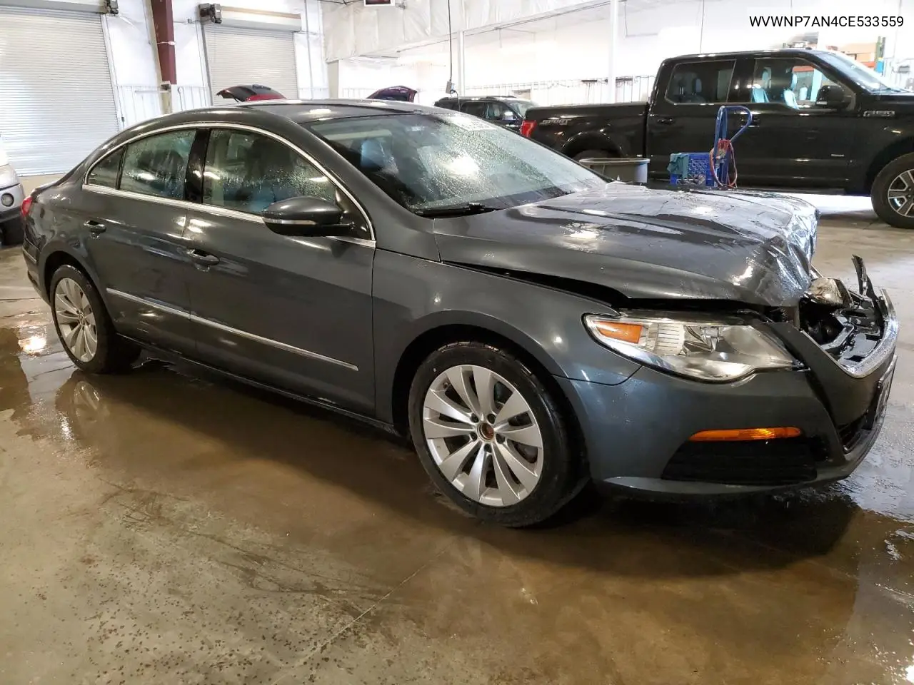 2012 Volkswagen Cc Sport VIN: WVWNP7AN4CE533559 Lot: 61913395