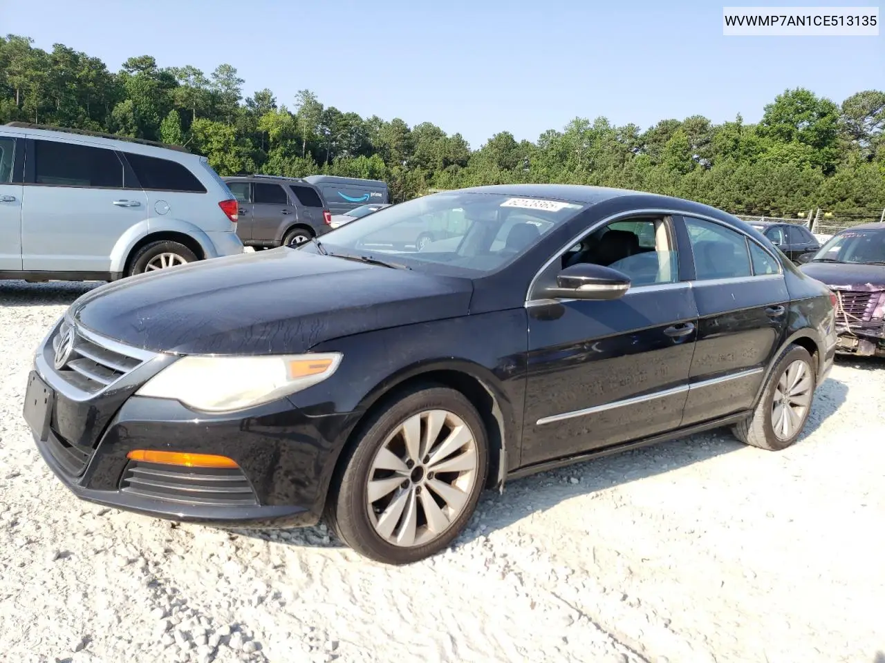 2012 Volkswagen Cc Sport VIN: WVWMP7AN1CE513135 Lot: 62123365