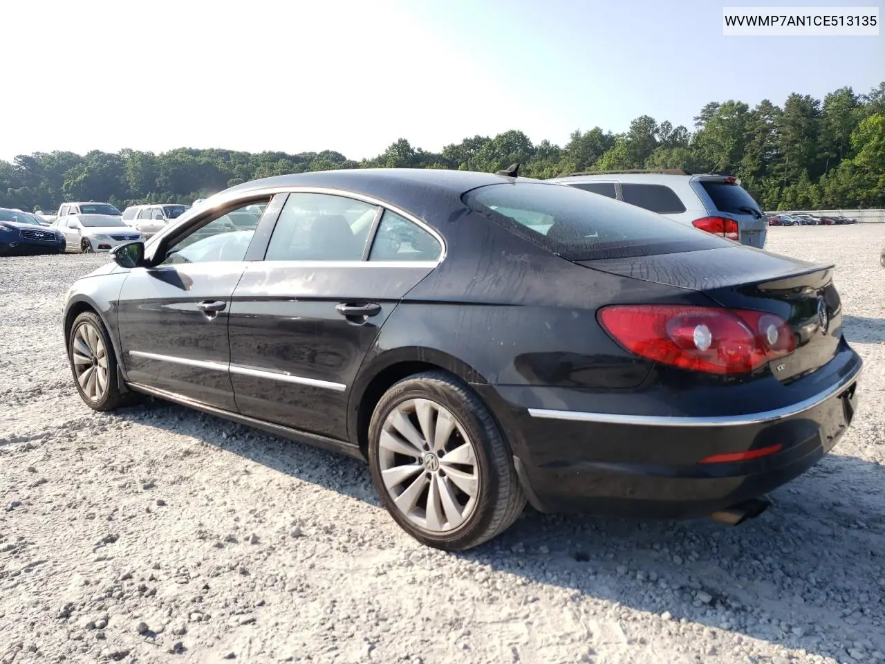2012 Volkswagen Cc Sport VIN: WVWMP7AN1CE513135 Lot: 62123365