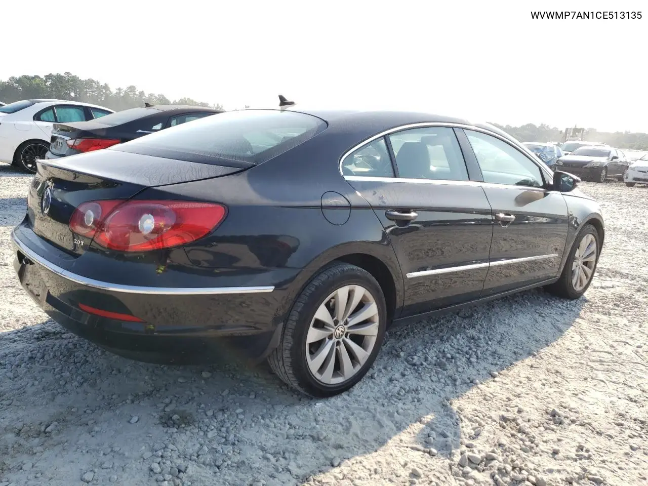 2012 Volkswagen Cc Sport VIN: WVWMP7AN1CE513135 Lot: 62123365