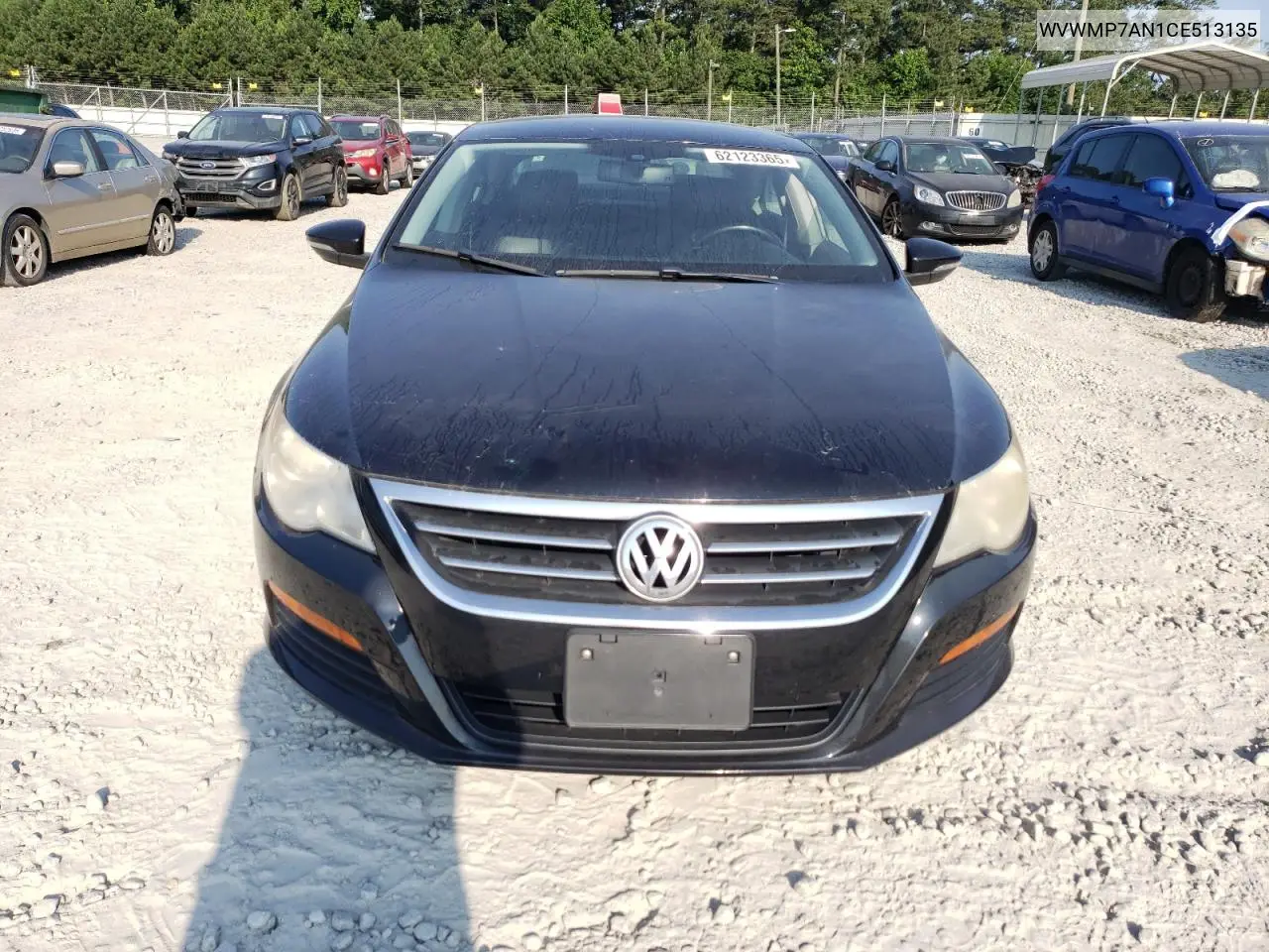 2012 Volkswagen Cc Sport VIN: WVWMP7AN1CE513135 Lot: 62123365