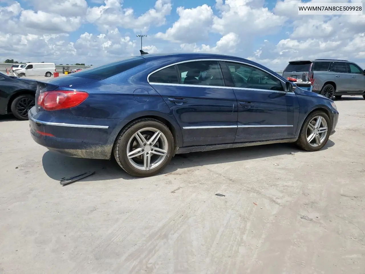2012 Volkswagen Cc Sport VIN: WVWMN7AN8CE509928 Lot: 62351985