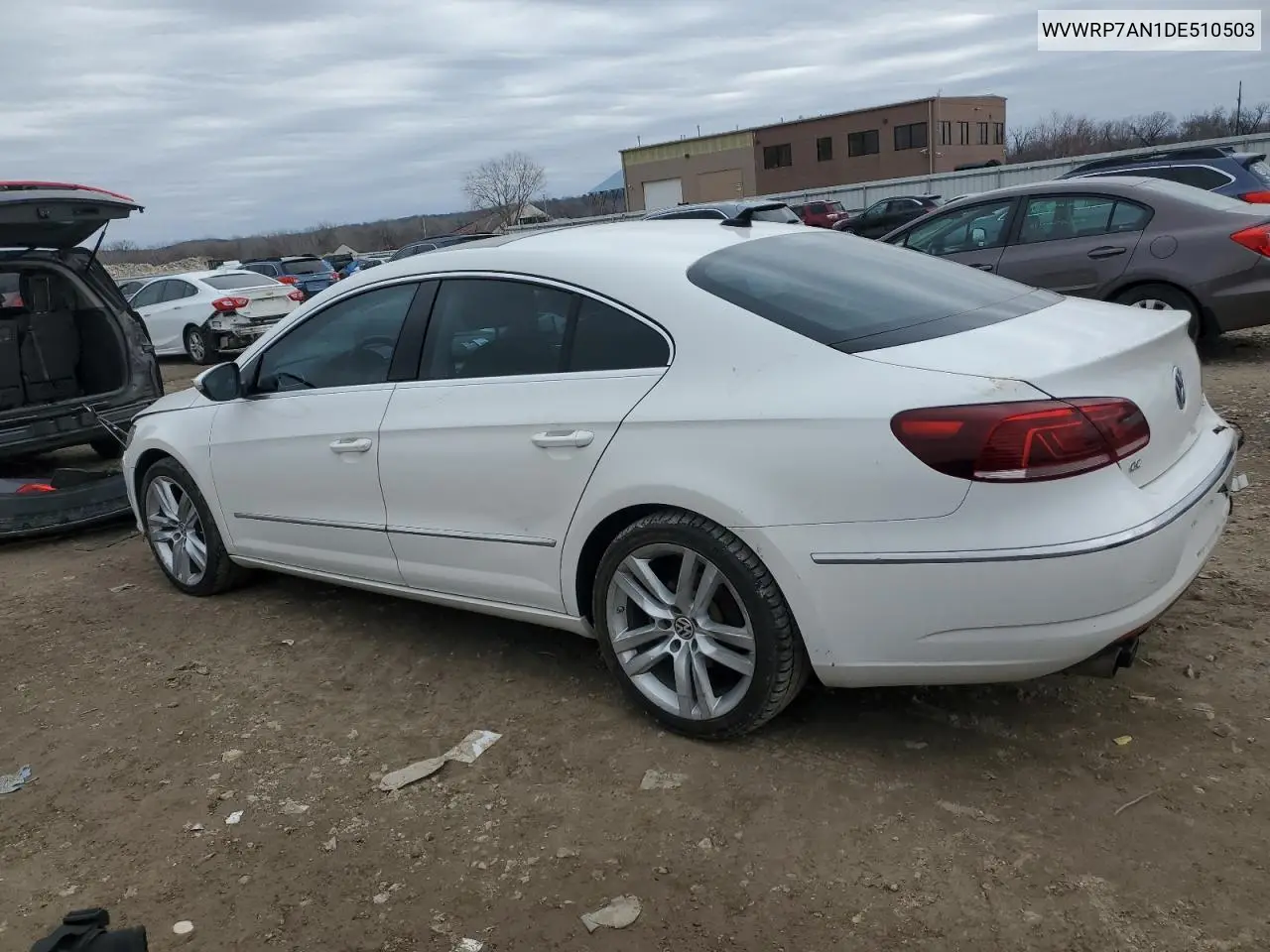 2013 Volkswagen Cc Luxury VIN: WVWRP7AN1DE510503 Lot: 44034005