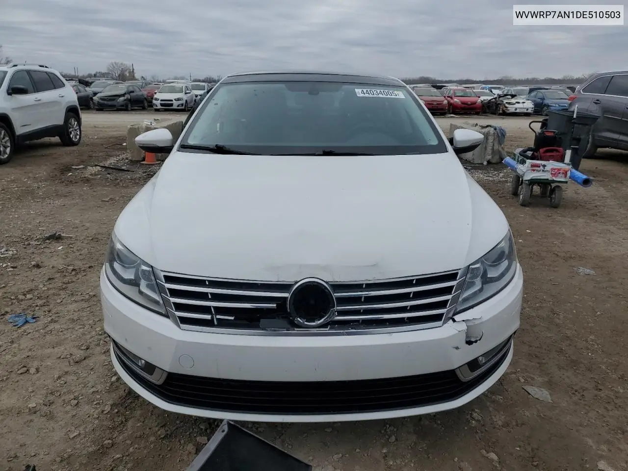 2013 Volkswagen Cc Luxury VIN: WVWRP7AN1DE510503 Lot: 44034005