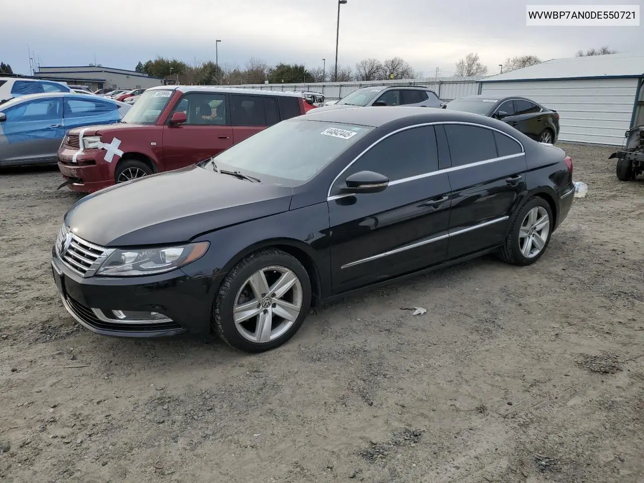 2013 Volkswagen Cc Sport VIN: WVWBP7AN0DE550721 Lot: 44842445