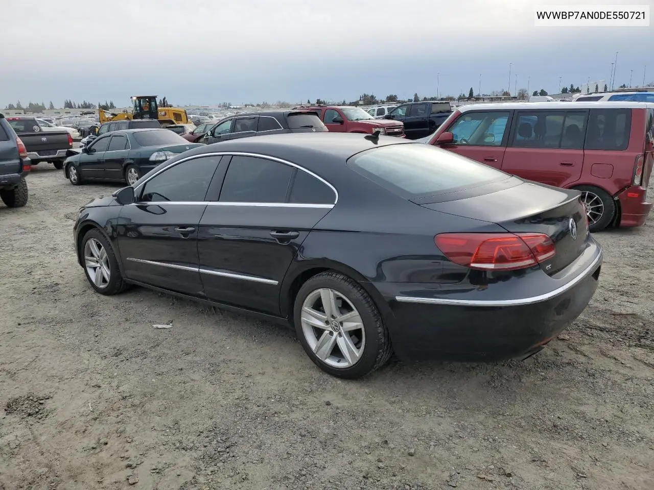 2013 Volkswagen Cc Sport VIN: WVWBP7AN0DE550721 Lot: 44842445