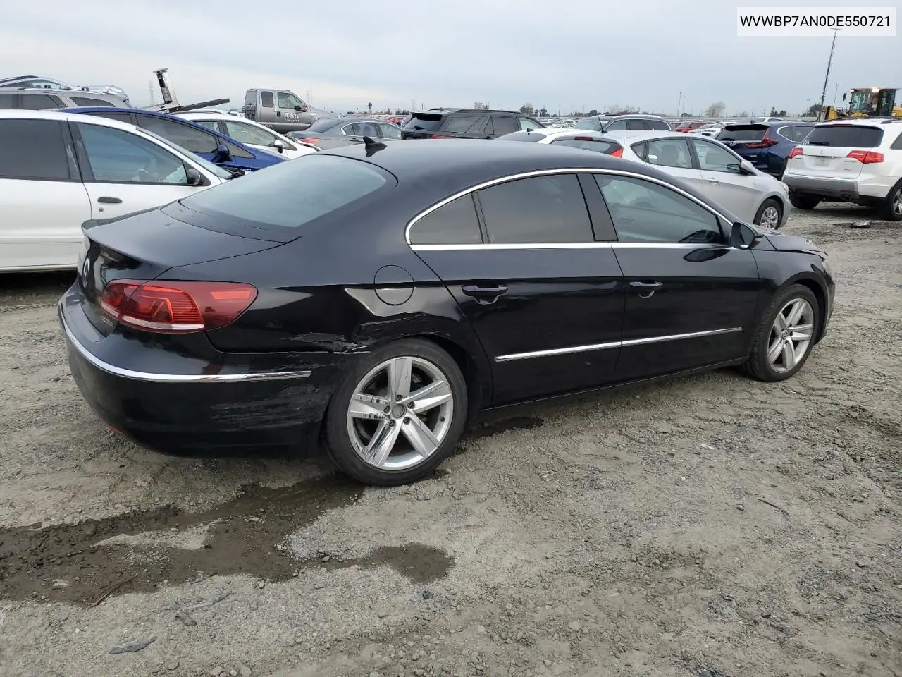 2013 Volkswagen Cc Sport VIN: WVWBP7AN0DE550721 Lot: 44842445