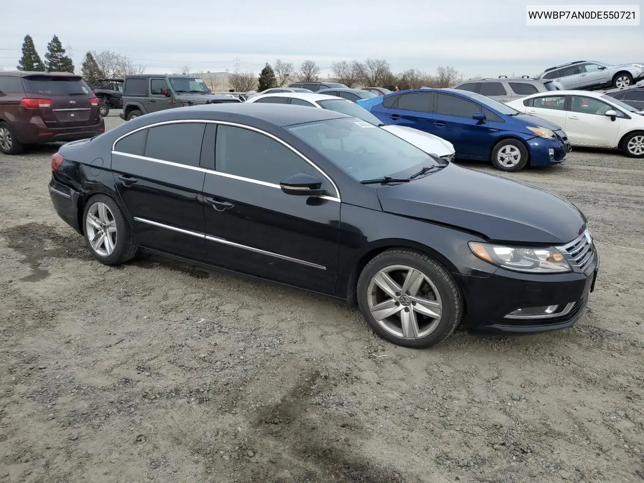 2013 Volkswagen Cc Sport VIN: WVWBP7AN0DE550721 Lot: 44842445