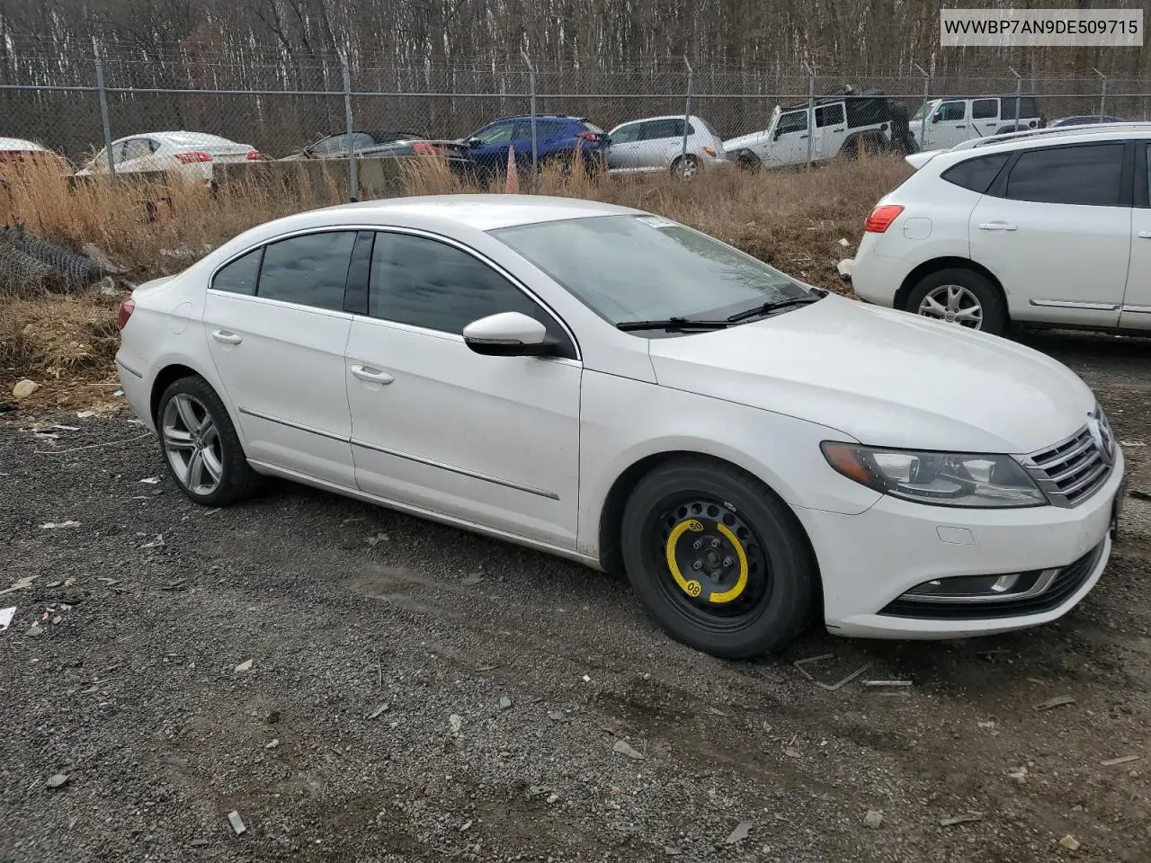 2013 Volkswagen Cc Sport VIN: WVWBP7AN9DE509715 Lot: 46771425